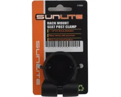 Sunlite Racks, Fenders, & Trailers|Seatposts & Clamps|Rack Seatpost Clamp (Black) (31.8mm)