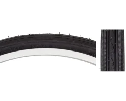 Sunlite Tires|Recreational Road Tire (Black) (24") (1-3/8") (540 ISO) (Wire)
