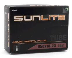 Sunlite Tubes|Standard 650c Inner Tube (Presta) (18 - 23mm) (48mm)