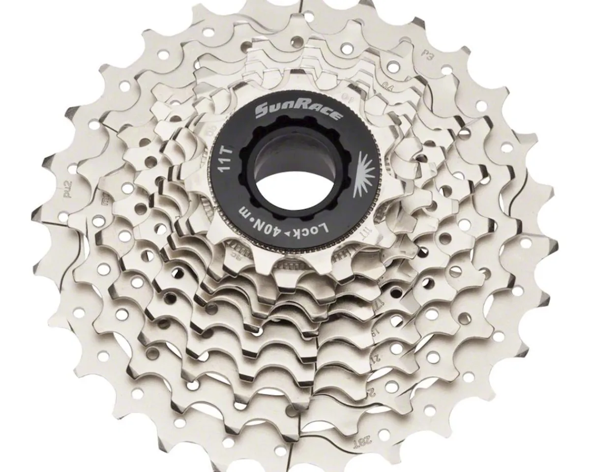Sunrace Cassettes|CSRS1 Cassette (Silver) (10 Speed) (Shimano HG) (11-28T)