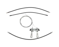 Sunrace Shifters|SLR103 Stem Mount Friction Shifters (Silver) (Pair) (2/3 x 6/7/8 Speed) (22.2mm Clamp)