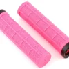 Supacaz Grips & Handlebar Tape|Grizips Lock-On Grips (Neon Pink)