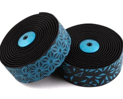 Supacaz Grips & Handlebar Tape|Super Sticky Kush Handlebar Tape (Neon Blue) (Star Fade)