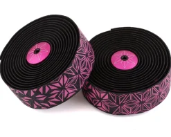 Supacaz Grips & Handlebar Tape|Super Sticky Kush Handlebar Tape (Neon Pink) (Star Fade)