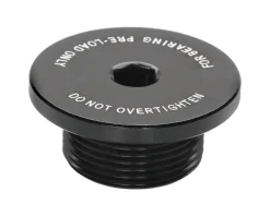 Surly Cranksets & Parts|Bearing Pre-Load Cap Black Non-Drive Crank Bolt (Black)