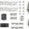 Surly Frame Protection & Decals|Big Easy Frame Decal Set (White)
