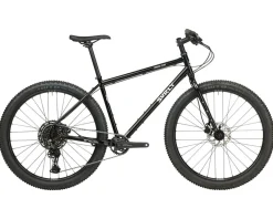 Surly Gravel Bikes|Bridge Club Bike All-Road Touring Bike (Trevor's Closet Black) (27.5") (XS) (Flat Bar)