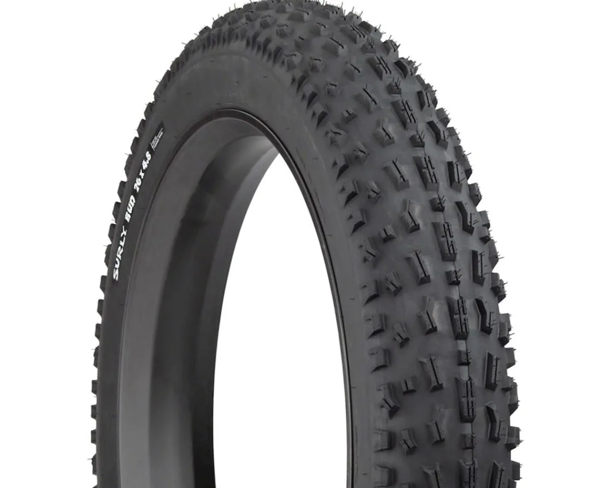 Surly Tires|Bud Tubeless Fat Bike Tire (Black) (Front) (26") (4.8")