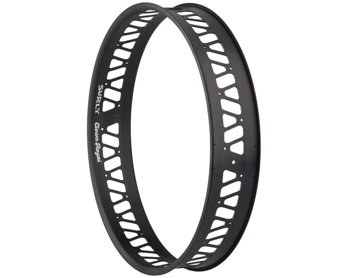 Surly Wheels & Parts|Clown Royal Fat Bike Rim (Black) (24") (32H) (100mm) (Symmetrical)