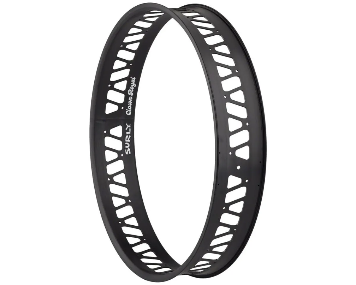 Surly Wheels & Parts|Clown Royal Fat Bike Rim (Black) (24") (32H) (100mm) (Symmetrical)