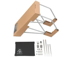 Surly Racks, Fenders, & Trailers|CroMoly Rear Bike Rack (Silver) (26