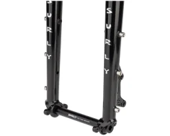 Surly Forks|Forks|Dinner Fork (Black) (1-1/8" Straight Steerer)