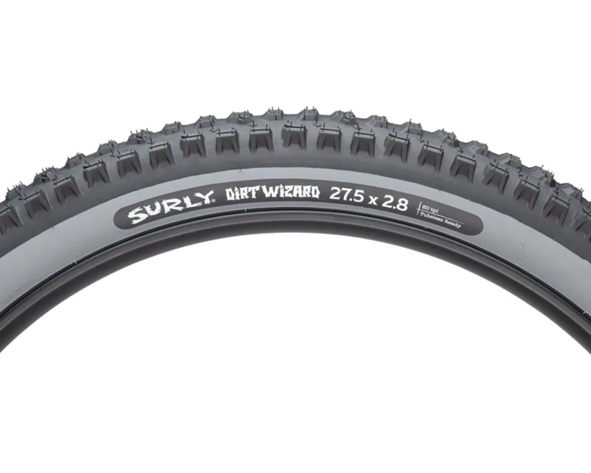 Surly Tires|Dirt Wizard Tubeless Mountain Tire (Black/Slate) (27.5") (2.8")