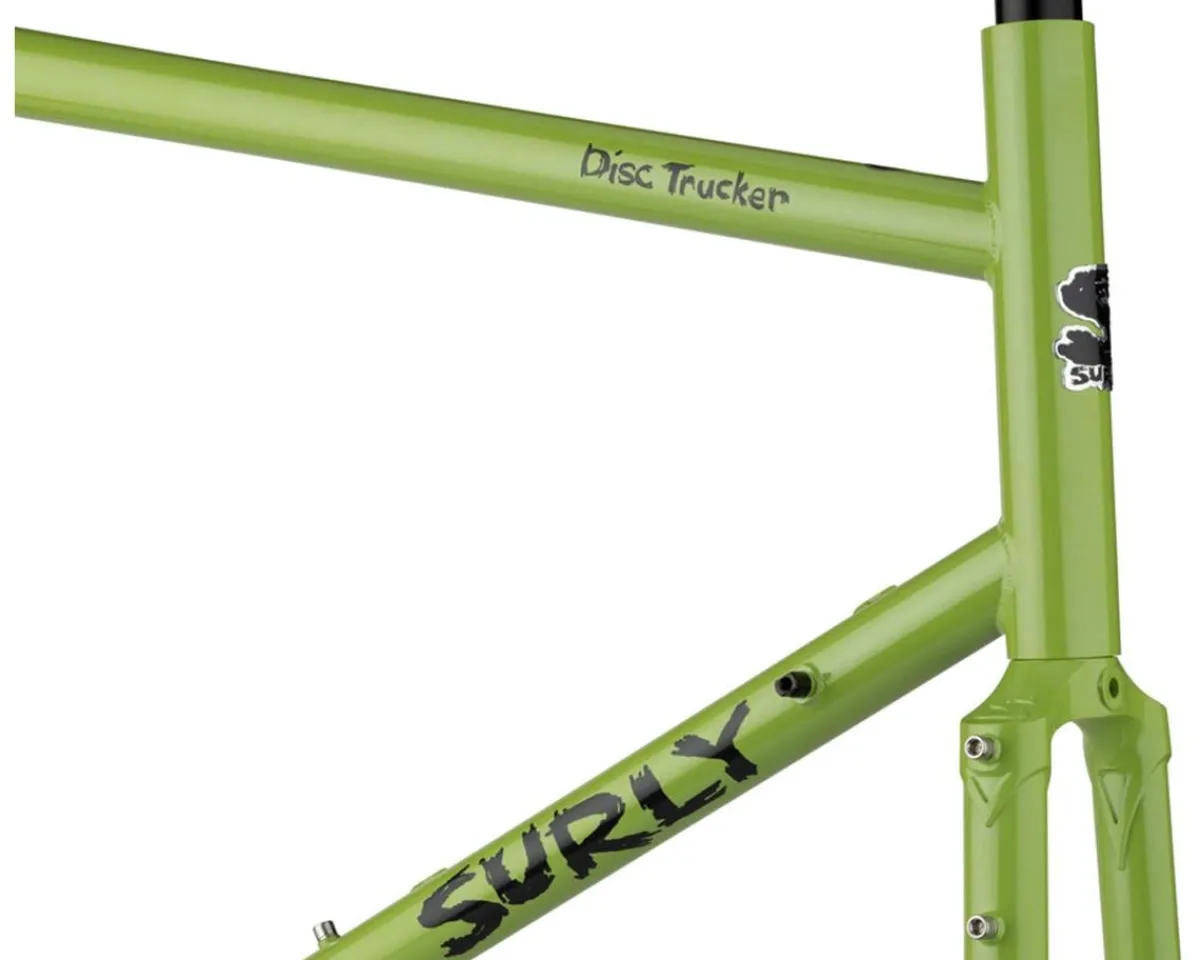 Surly Frames|Gravel Bikes|Disc Trucker 26" Frameset (Pea Lime Soup) (54cm)