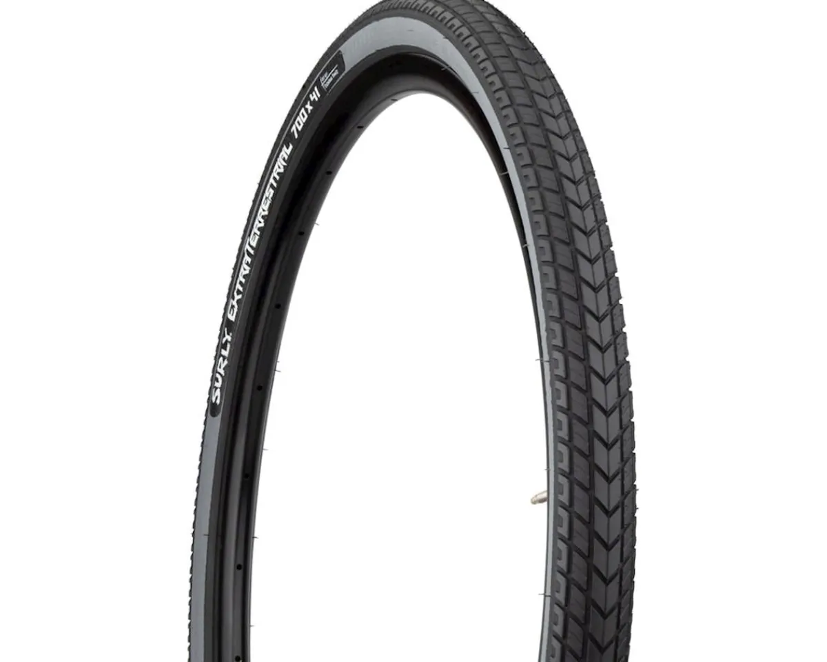 Surly Tires|ExtraTerrestrial Tubeless Touring Tire (Black/Slate) (700c) (41mm)