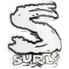 Surly Frame Protection & Decals|Headbadge (White)