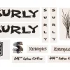 Surly Frame Protection & Decals|Krampus Decal Set (Metallic Black)