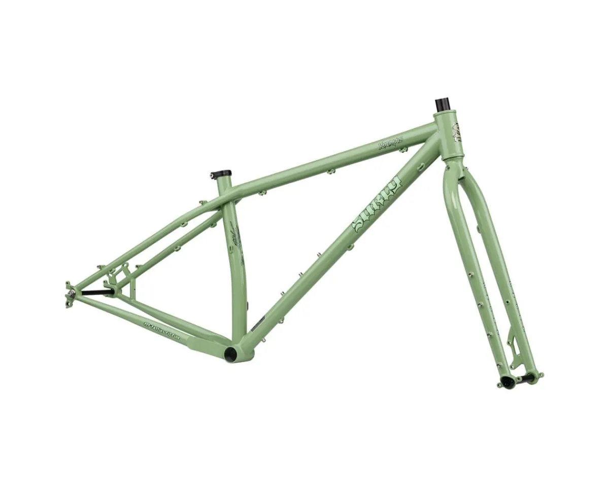 Surly Frames|Mountain Bikes|Krampus 29" Steel MTB Frameset (Sage Green) (S)