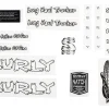 Surly Frame Protection & Decals|LHT Decal Set (White)