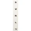 Surly Frame Protection & Decals|Seat Stay Decal Set (Black) (Non Standard)