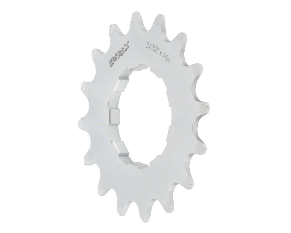 Surly Cassettes|3/32" Single Speed Cassette Cog (Silver) (Splined) (13T)