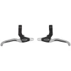 Tektro Brakes|CL530-RS Brake Levers (Black/Silver) (Pair) (Long-Pull) (For Linear Pull/V-Brakes)