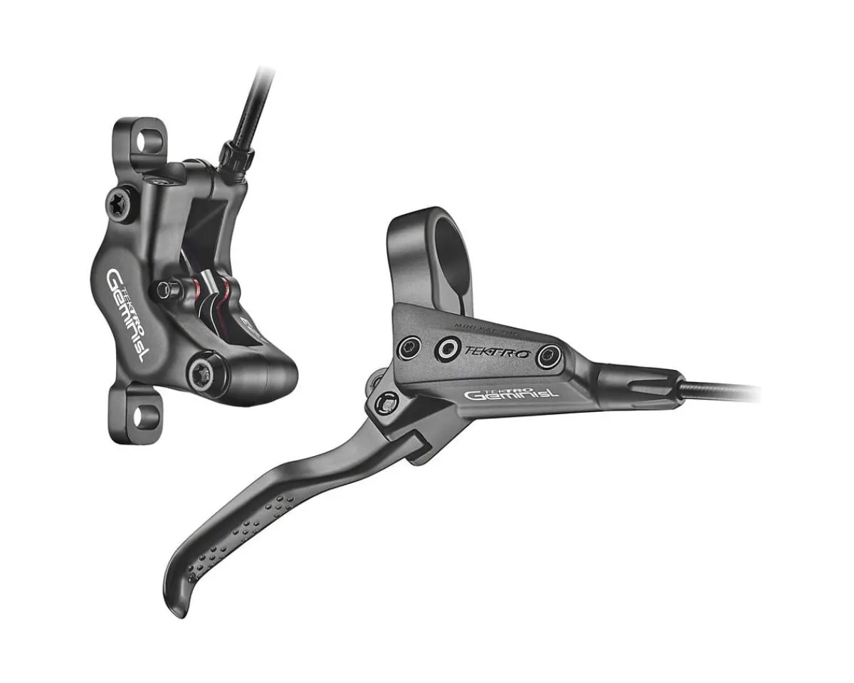 Tektro Brakes|HD-M535 Disc Brake & Lever (Black) (Hydraulic) (Post Mount) (Rear)