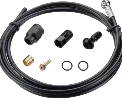 Tektro Brakes|Cables & Housing|#50 Hydraulic Brake Hose Kit (With Banjo Unit, 5.5mm x 3200mm, For Auriga Twin+ and Auriga+)