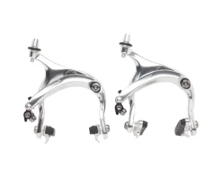 Tektro Brakes|R559 Long Reach Road Brake Calipers (Silver) (55-73mm) (Pair) (Recessed Nut Mount)