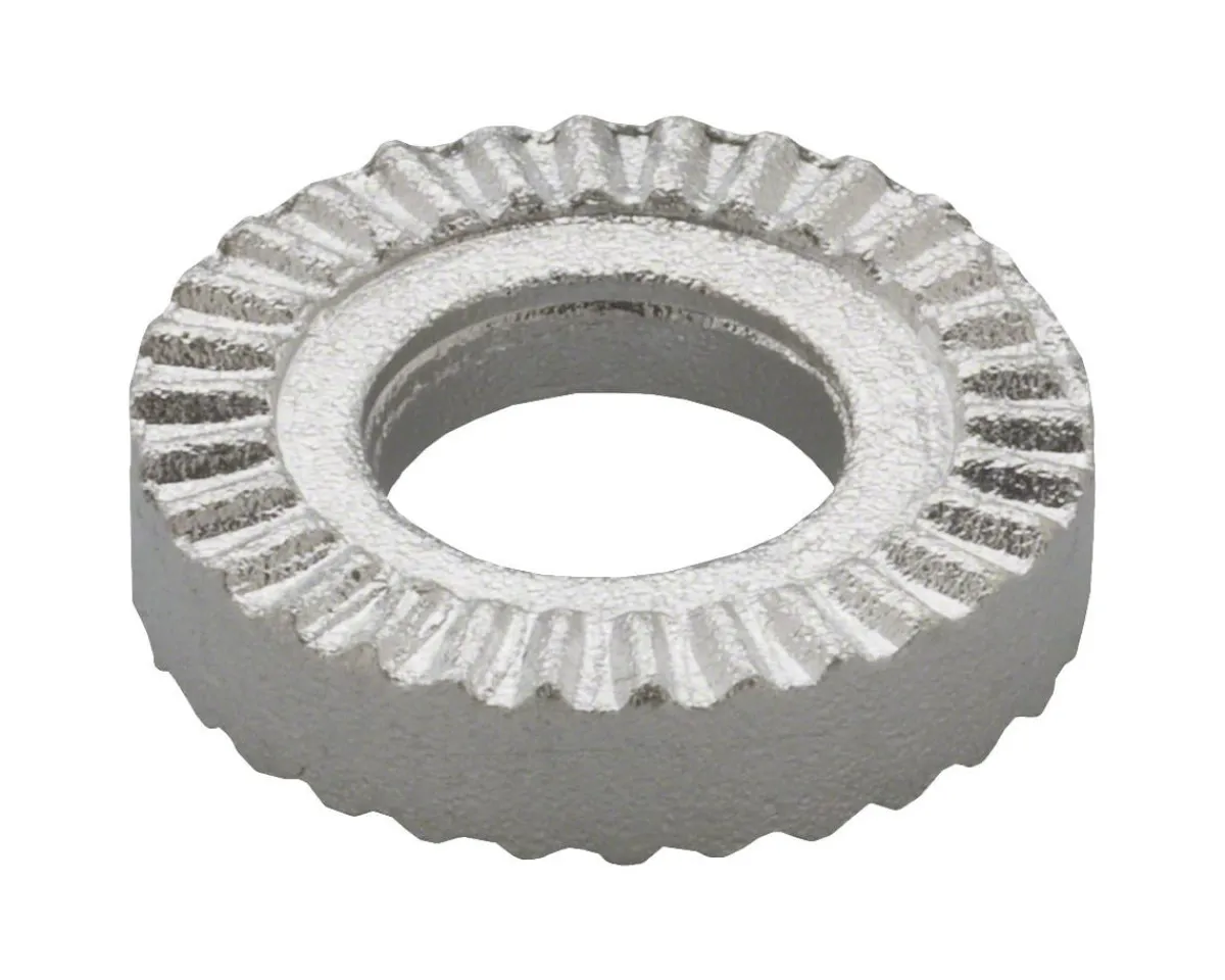 Tektro Brakes|Serrated Brake Washer #6.1x13.3 SB Silver