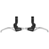Tektro Brakes|TS325 Linear Pull Brake Lever Set (Black/Silver)