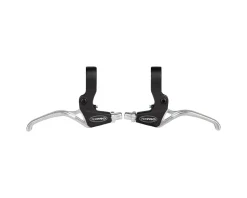 Tektro Brakes|TS325 Linear Pull Brake Lever Set (Black/Silver)