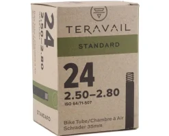 Teravail Tubes|Standard 24" Inner Tube (Schrader) (2.5 - 2.8") (35mm)