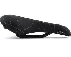 Terry Saddles & Seats|Butterfly Galactic+ Women's Saddle (Black Night) (Manganese Rails) (155mm)
