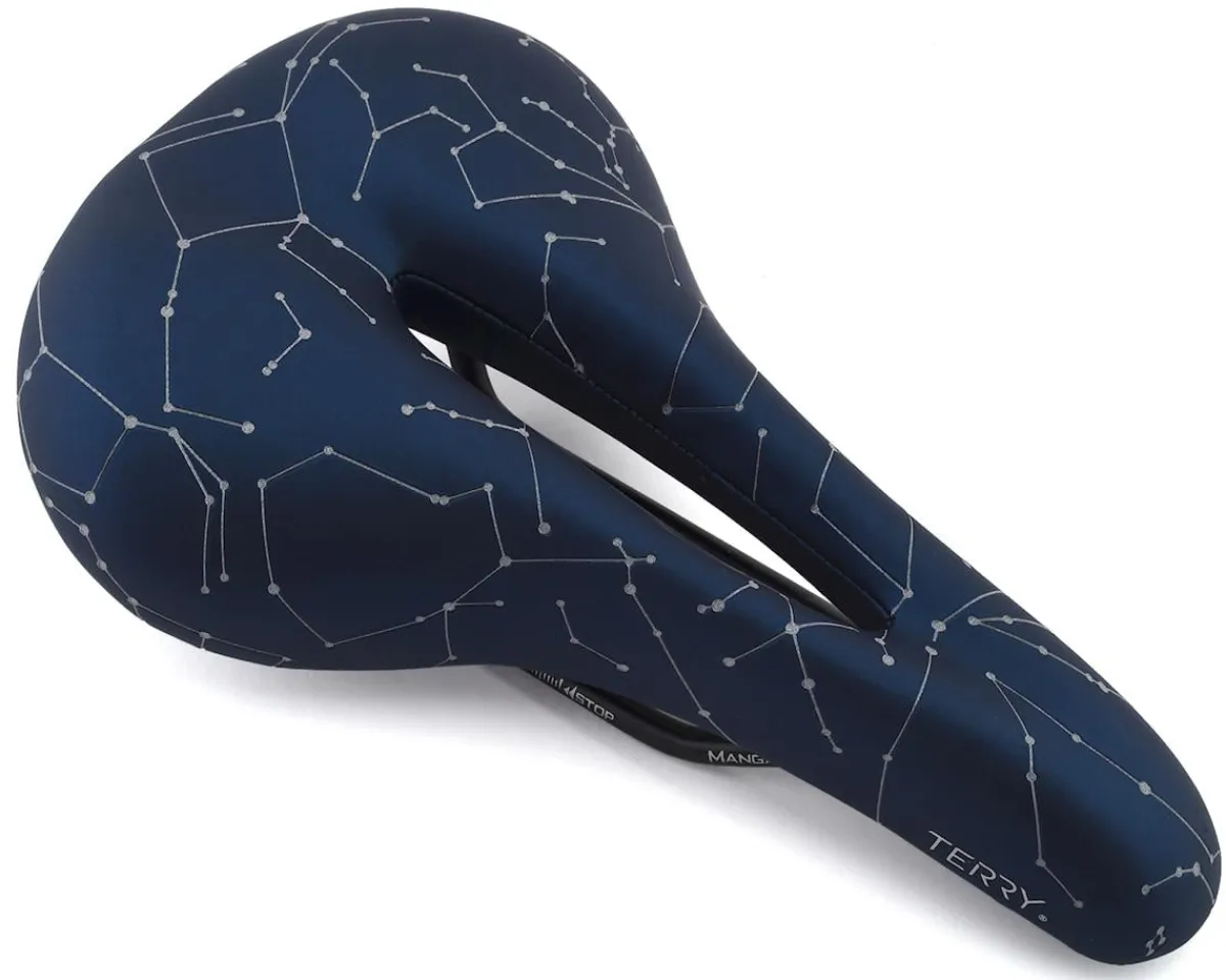 Terry Saddles & Seats|Butterfly Galactic+ Women's Saddle (Night Sky) (Manganese Rails) (155mm)