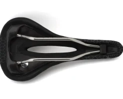 Terry Saddles & Seats|Fly Ti Gel Men's Saddle (Black/Grey) (TI-316 Rails) (140mm)