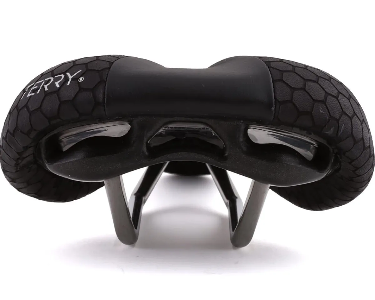 Terry Saddles & Seats|Fly Ti Men's Saddle (Black) (TI-316 Rails) (140mm)