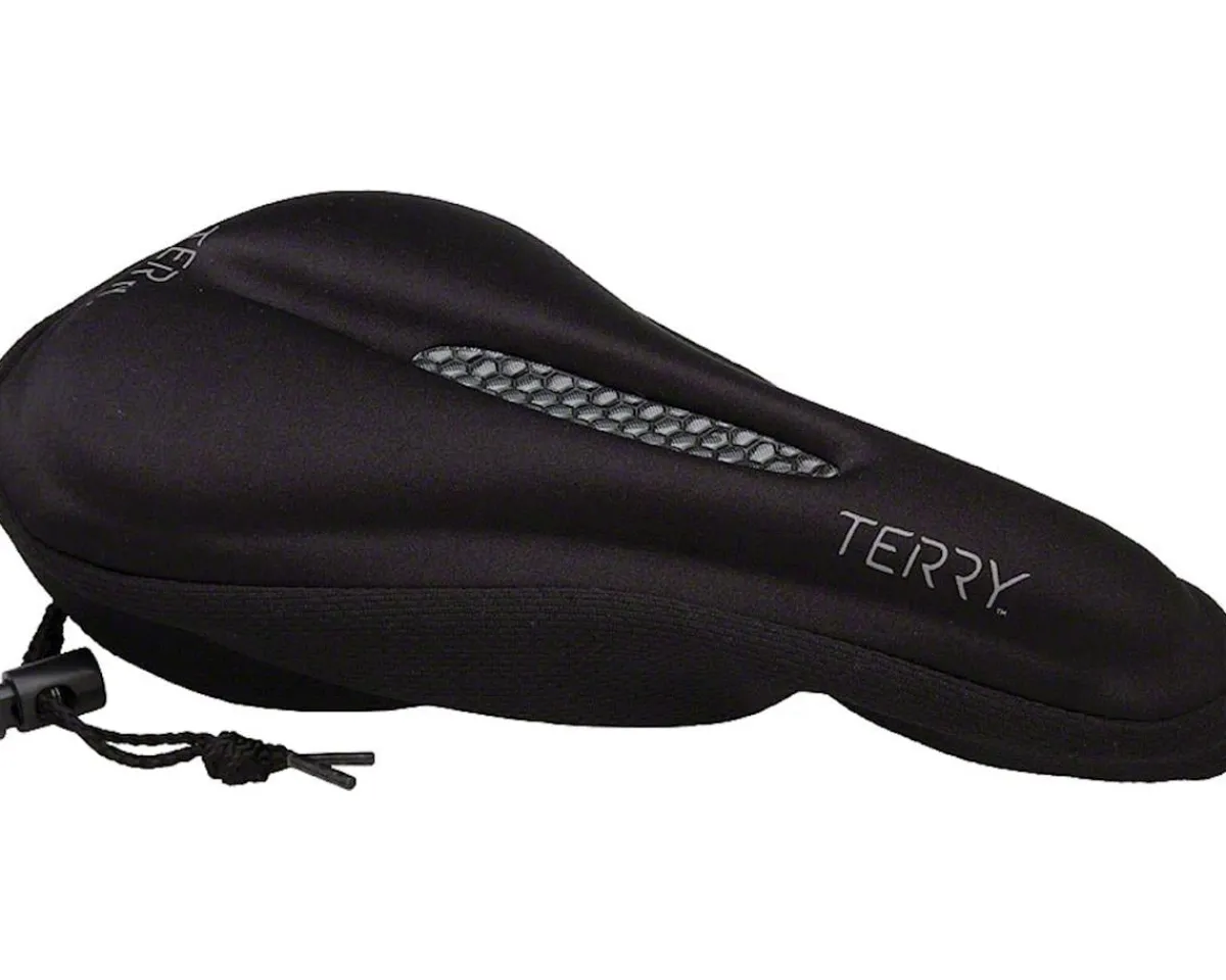 Terry Saddles & Seats|Gel Saddle Cover (Black)