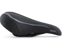 Terry Saddles & Seats|Liberator X Gel Italia Saddle (Black) (Steel Rails) (163mm)