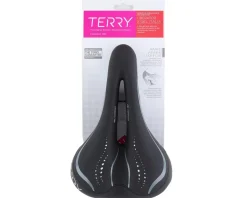 Terry Saddles & Seats|Liberator X Gel Italia Saddle (Black) (Steel Rails) (163mm)