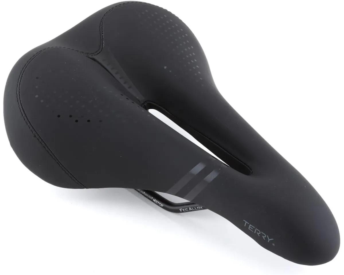 Terry Saddles & Seats|Men's Liberator Y Italia Saddle (Black) (Steel Rails) (172mm)