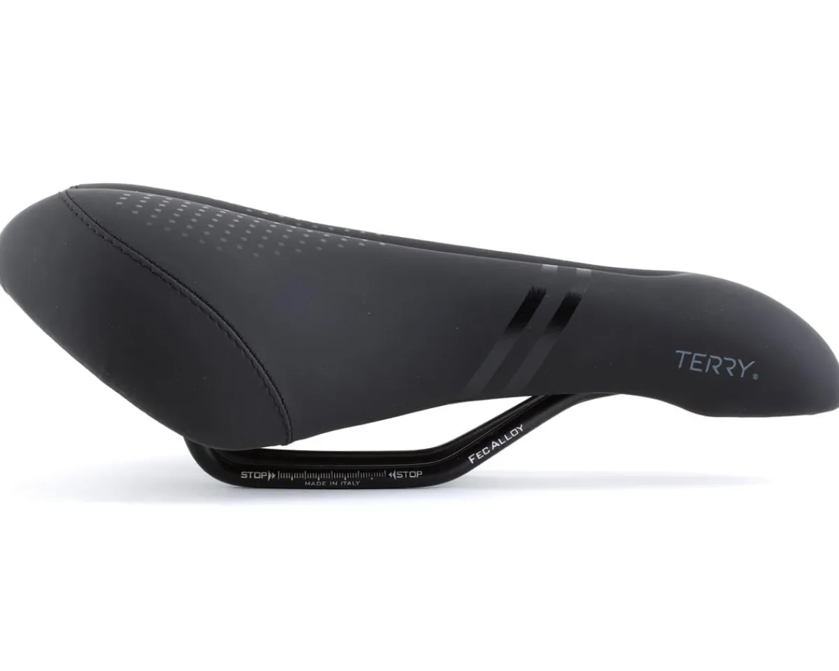 Terry Saddles & Seats|Men's Liberator Y Italia Saddle (Black) (Steel Rails) (172mm)
