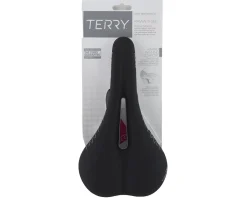 Terry Saddles & Seats|Raven Ti Gel Women's Saddle (Black) (CrN/Titanium Rails) (150mm)