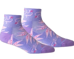 Terry Clothing Sale|Women'S|Women's Air Stream Socks (Bike Lane Lilac) (S/M)