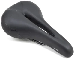 Terry Saddles & Seats|Women's Butterfly Chromoly Saddle (Black) (FeC Alloy Rails) (155mm)