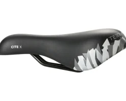 Terry Saddles & Seats|Women's Cite X Saddle (Black/Skyline) (Steel Rails) (175mm)