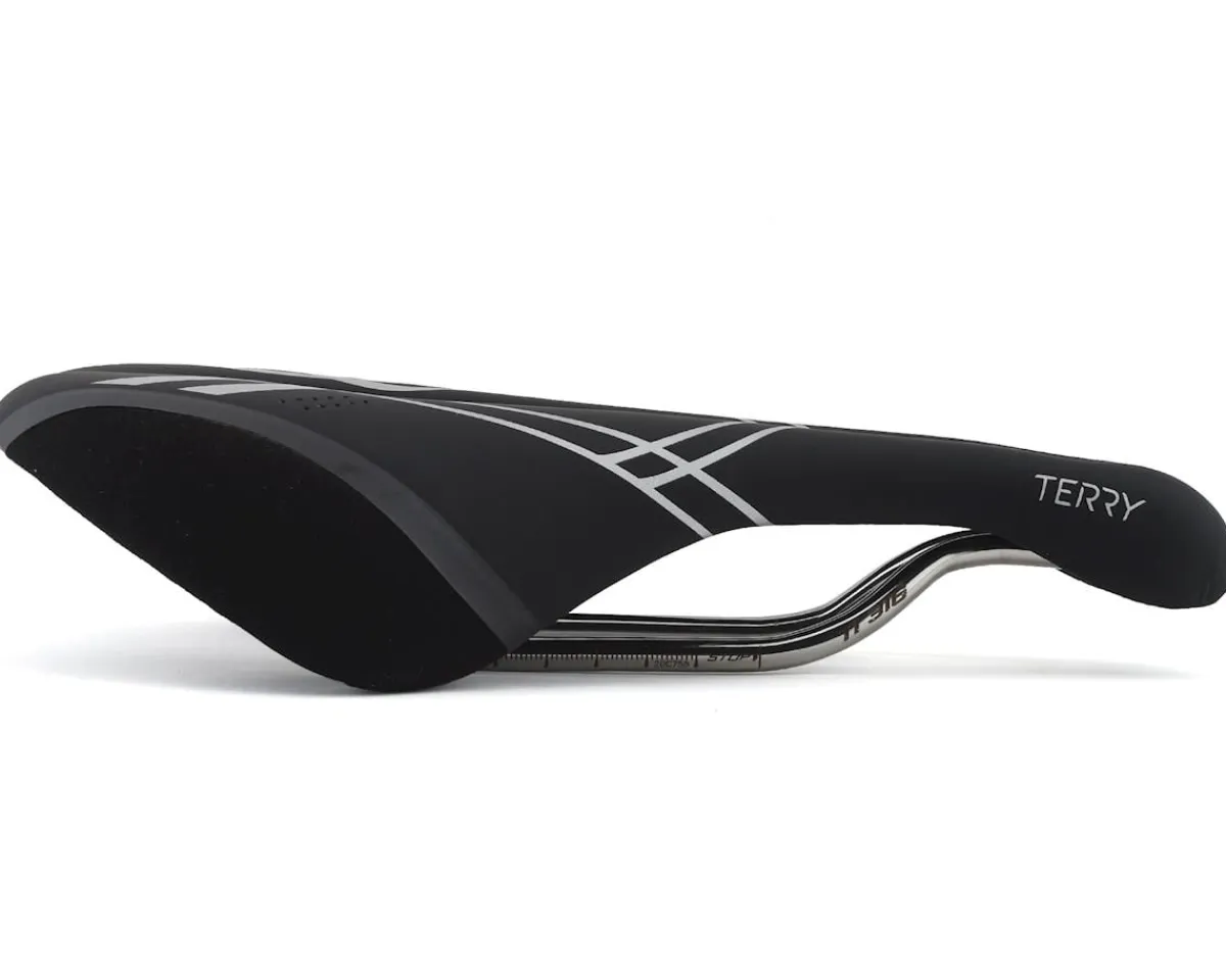 Terry Saddles & Seats|Women's Corta Saddle (Black) (TI-316 Rails) (149mm)