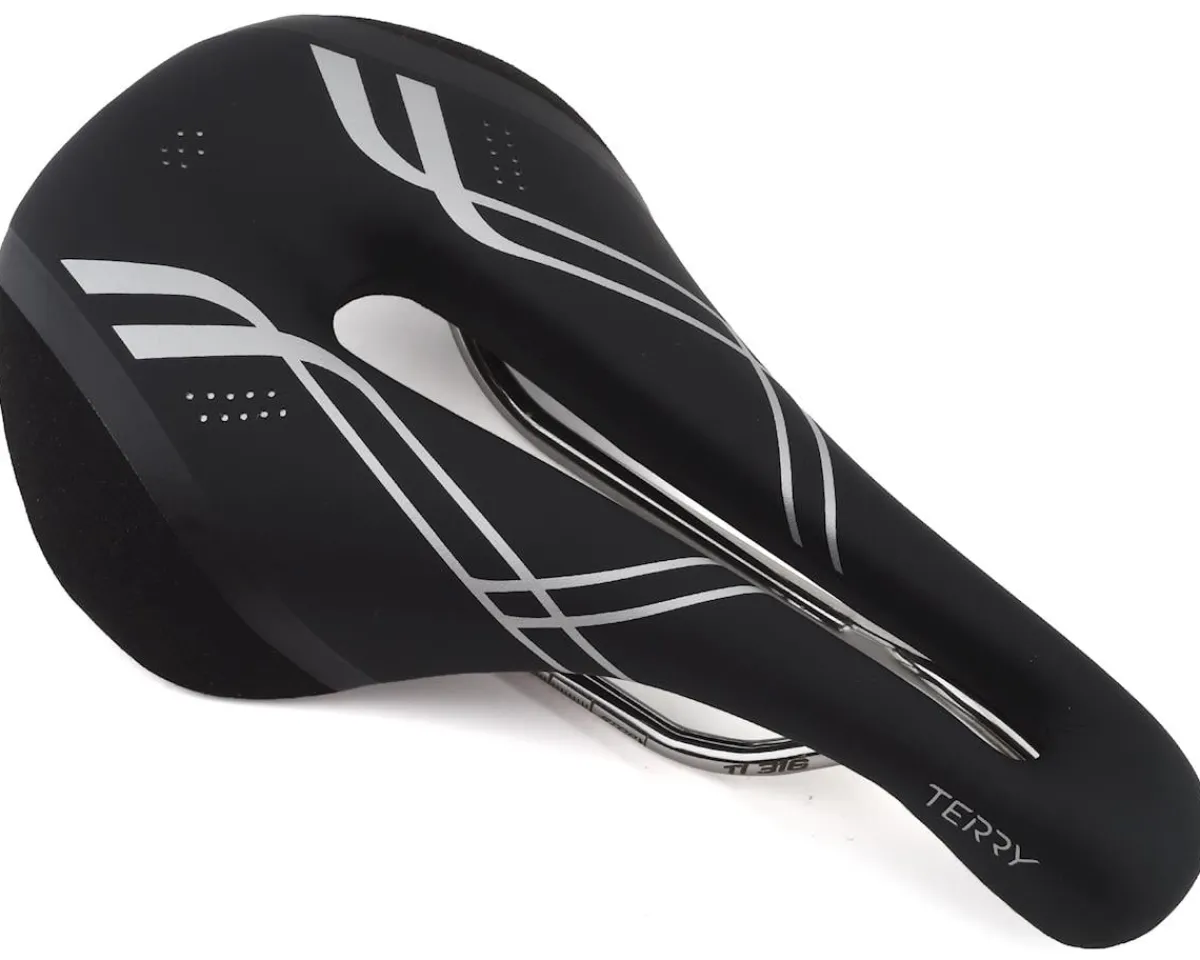 Terry Saddles & Seats|Women's Corta Saddle (Black) (TI-316 Rails) (149mm)