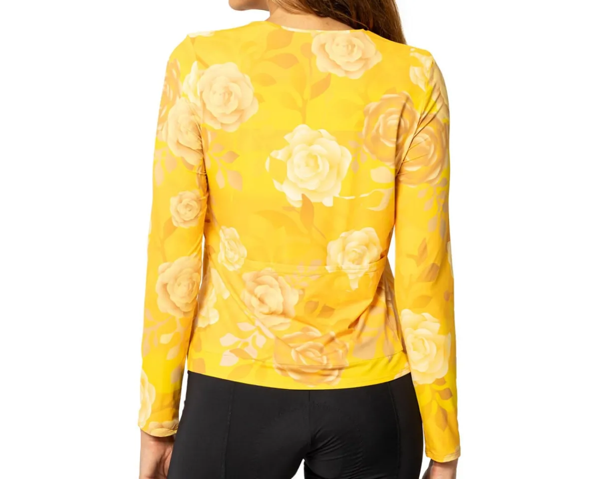 Terry Clothing Sale|Women'S|Women's Soleil Flow Long Sleeve Top (Podium Gold) (S)