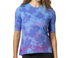 Terry Clothing Sale|Jerseys|Women's Soleil Flow Short Sleeve Top (Lavender Shimmer) (S)